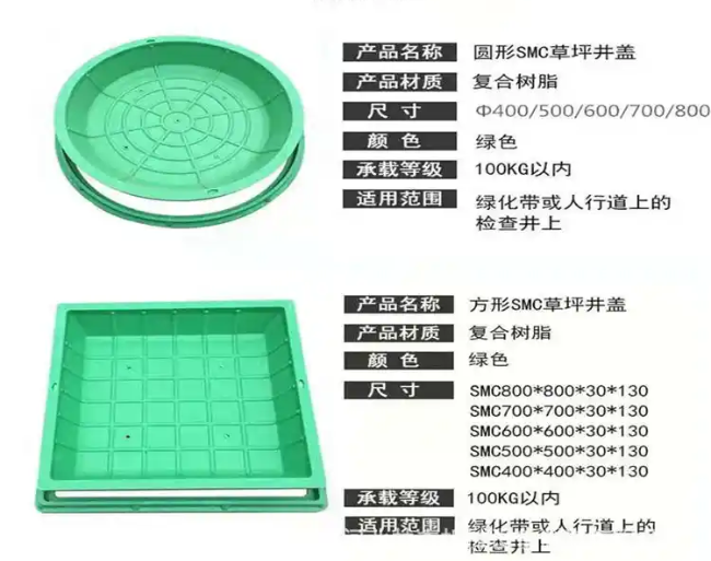 富阳树脂复合种植井盖展示